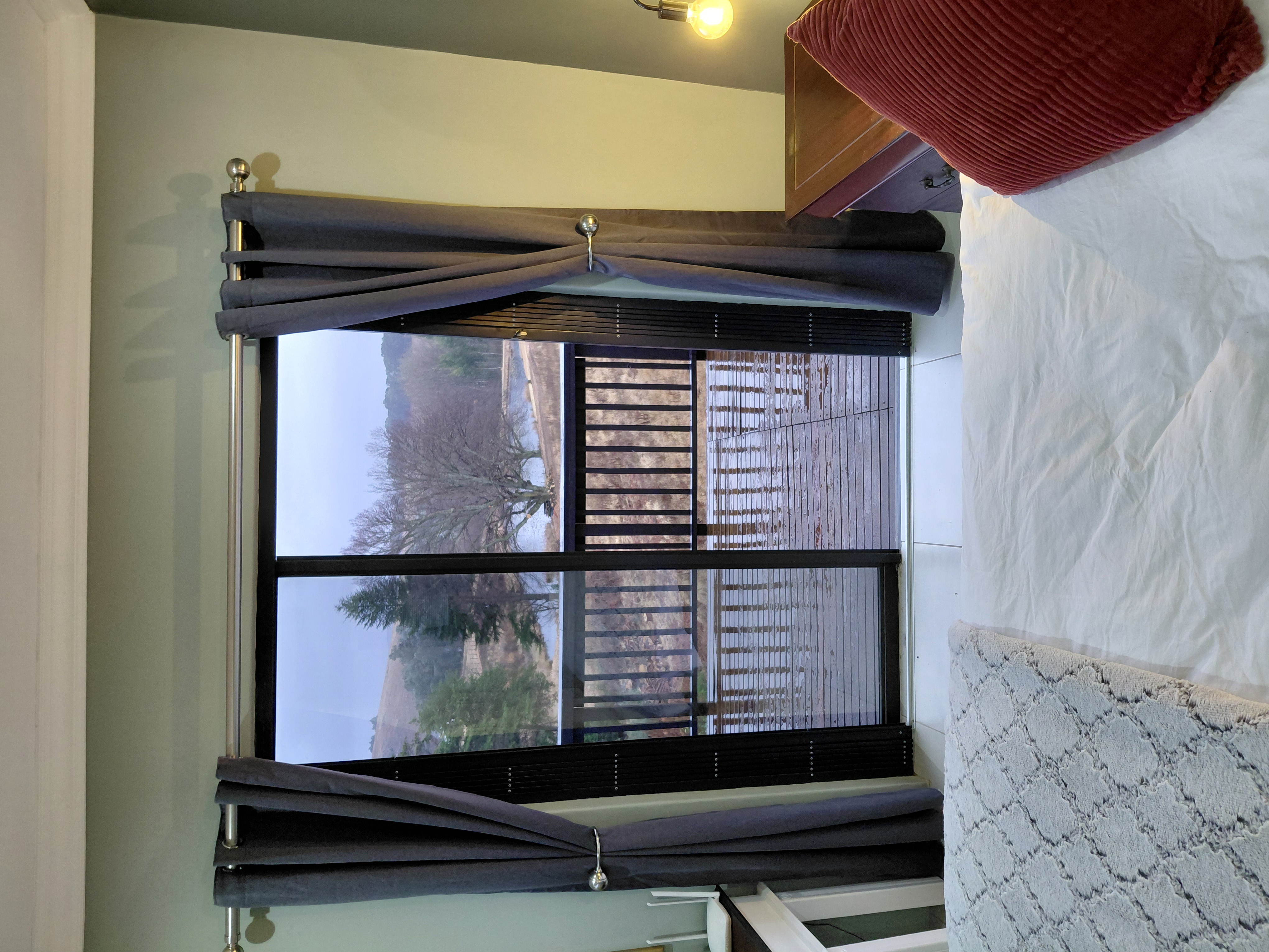 King bed in Mountain Suite